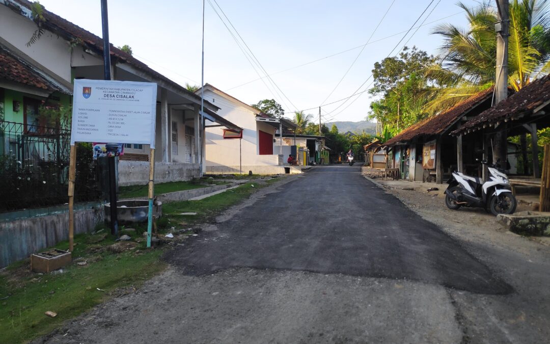 Peningkatan Sheet Jalan Cisalak Dilaksanakan Secara Swakelola