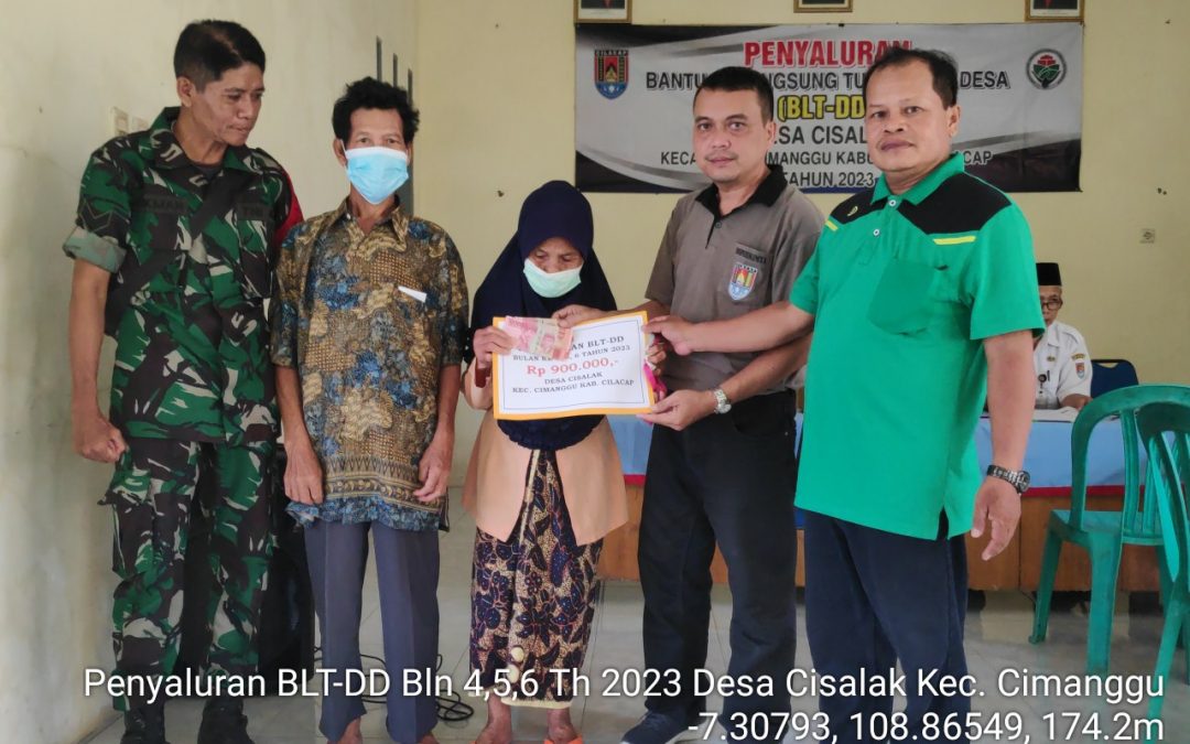 Penyaluran BLT-Dana Desa Alokasi Bulan April, Mei, Juni 2023