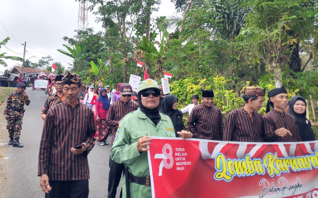 Suasana Kemeriahan Karnaval HUT Ke-78 Kemerdekaan RI